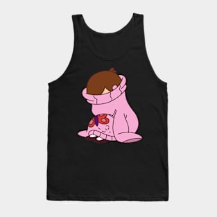 Gravity Falls Sad Mabel Tank Top